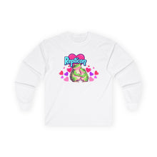 Load image into Gallery viewer, Repticon Unisex Ultra Cotton Long Sleeve Tee w/ Valentine Frogs
