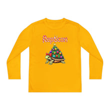 Load image into Gallery viewer, Repticon Youth Long Sleeve Competitor Tee w/ Tortoise Christmas Tree
