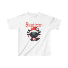 Load image into Gallery viewer, Repticon Kids Heavy Cotton™ Tee w/ Axolotl Santa
