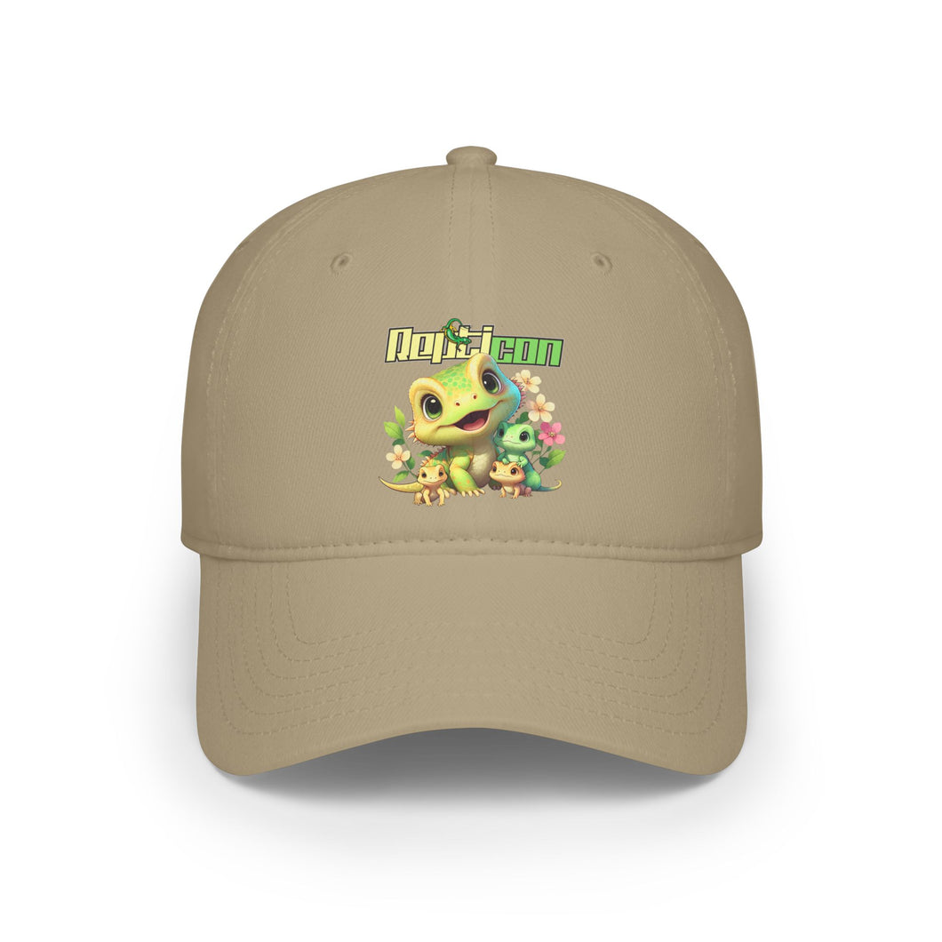 Repticon Low Profile Baseball Cap w/ Lizards