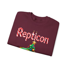 Load image into Gallery viewer, Repticon Unisex Heavy Blend™ Crewneck Sweatshirt w/ Crested Gecko Christmas Tree
