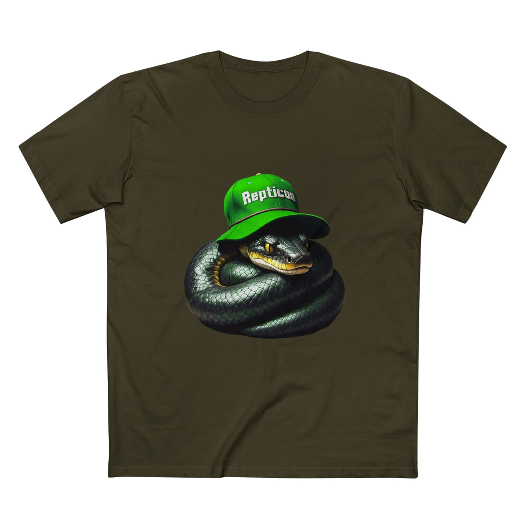 Repticon Men's Staple Tee w/ Black Snake