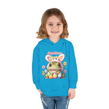 Load image into Gallery viewer, Repticon Toddler Pullover Fleece Hoodie w/ Easter Frog
