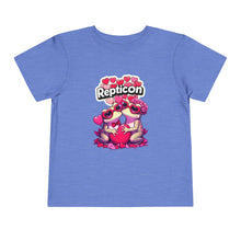 Load image into Gallery viewer, Repticon Toddler Short Sleeve Tee w/ Valentine Toads
