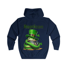 Load image into Gallery viewer, Repticon Unisex Full Zip Hoodie w/ Snake
