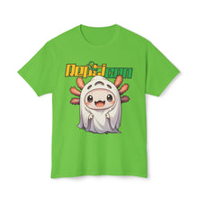 Load image into Gallery viewer, Repticon Unisex HD Cotton™ T-shirt w/ Axolotl Mummy
