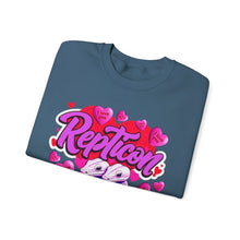 Load image into Gallery viewer, Repticon Unisex Heavy Blend™ Crewneck Sweatshirt w/ Valentine Snakes
