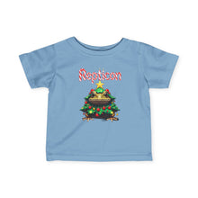 Load image into Gallery viewer, Repticon Infant Fine Jersey Tee w/ Toad Christmas Tree
