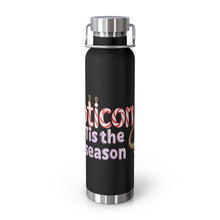 Load image into Gallery viewer, Repticon Copper Vacuum Insulated Bottle, 22oz w/ Lizard Santa
