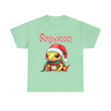 Load image into Gallery viewer, Repticon Unisex Heavy Cotton Tee w/ Amphibian Santa
