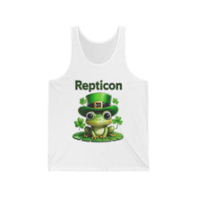 Load image into Gallery viewer, Repticon Unisex Jersey Tank w/ Frog
