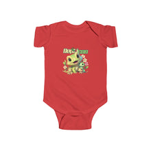 Load image into Gallery viewer, Repticon Infant Fine Jersey Bodysuit w/ Lizards
