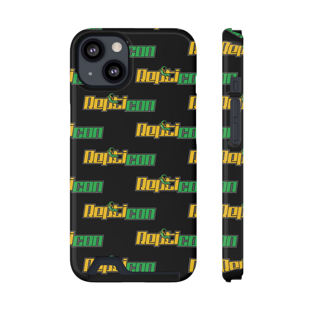Repticon Phone Case With Card Holder