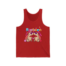 Load image into Gallery viewer, Repticon Unisex Jersey Tank w/ Valentine Tortoises
