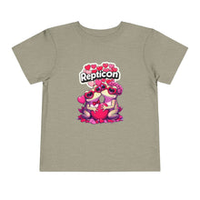 Load image into Gallery viewer, Repticon Toddler Short Sleeve Tee w/ Valentine Toads
