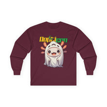 Load image into Gallery viewer, Repticon Unisex Ultra Cotton Long Sleeve Tee w/ Axolotl Ghost
