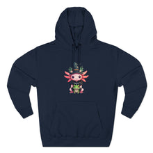 Load image into Gallery viewer, Repticon Men&#39;s Three-Panel Fleece Hoodie w/ Axolotl
