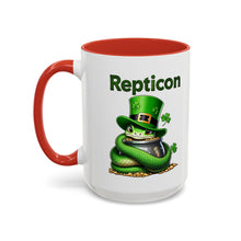 Load image into Gallery viewer, Repticon Accent Coffee Mug /w Snake
