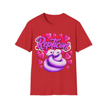 Load image into Gallery viewer, Repticon Unisex Softstyle T-Shirt w/ Valentine Snakes
