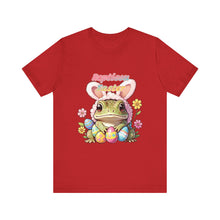Load image into Gallery viewer, Repticon Unisex Jersey Short Sleeve Tee w/ Easter Frog
