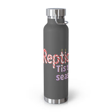 Load image into Gallery viewer, Repticon Copper Vacuum Insulated Bottle, 22oz w/ Tortoise Santa
