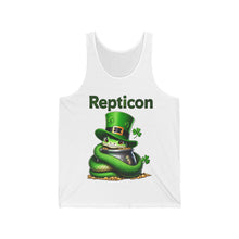 Load image into Gallery viewer, Repticon Unisex Jersey Tank w/ Snake
