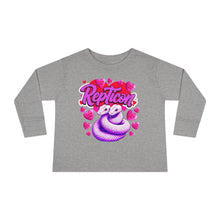 Load image into Gallery viewer, Repticon Toddler Long Sleeve Tee w/ Valentine Snakes
