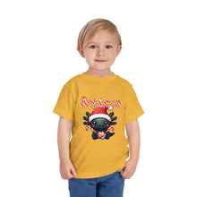 Load image into Gallery viewer, Repticon Toddler Short Sleeve Tee w/ Axolotl Santa
