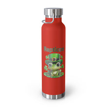 Load image into Gallery viewer, Repticon Copper Vacuum Insulated Bottle, 22oz w/ Frog
