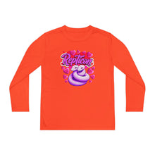 Load image into Gallery viewer, Repticon Youth Long Sleeve Competitor Tee w/ Valentine Snakes
