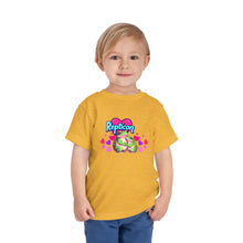 Load image into Gallery viewer, Repticon Toddler Short Sleeve Tee w/ Valentine Frogs
