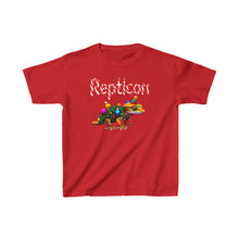 Load image into Gallery viewer, Repticon Kids Heavy Cotton™ Tee w/ Crested Gecko Christmas Tree
