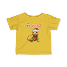 Load image into Gallery viewer, Repticon Infant Fine Jersey Tee w/ Lizard Santa
