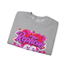 Load image into Gallery viewer, Repticon Unisex Heavy Blend™ Crewneck Sweatshirt w/ Valentine Snakes
