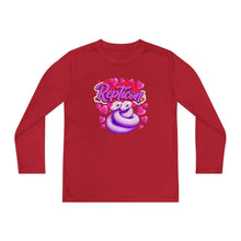 Load image into Gallery viewer, Repticon Youth Long Sleeve Competitor Tee w/ Valentine Snakes
