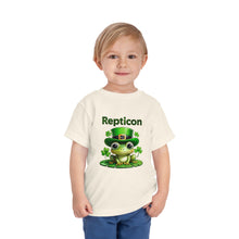 Load image into Gallery viewer, Repticon Toddler Short Sleeve Tee w/ Frog
