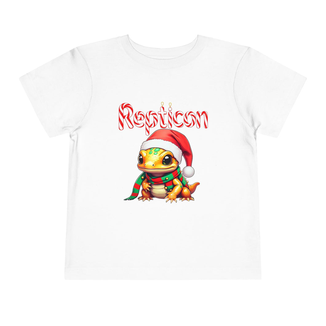 Repticon Toddler Short Sleeve Tee w/ Amphibian Santa