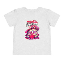 Load image into Gallery viewer, Repticon Toddler Short Sleeve Tee w/ Valentine Toads
