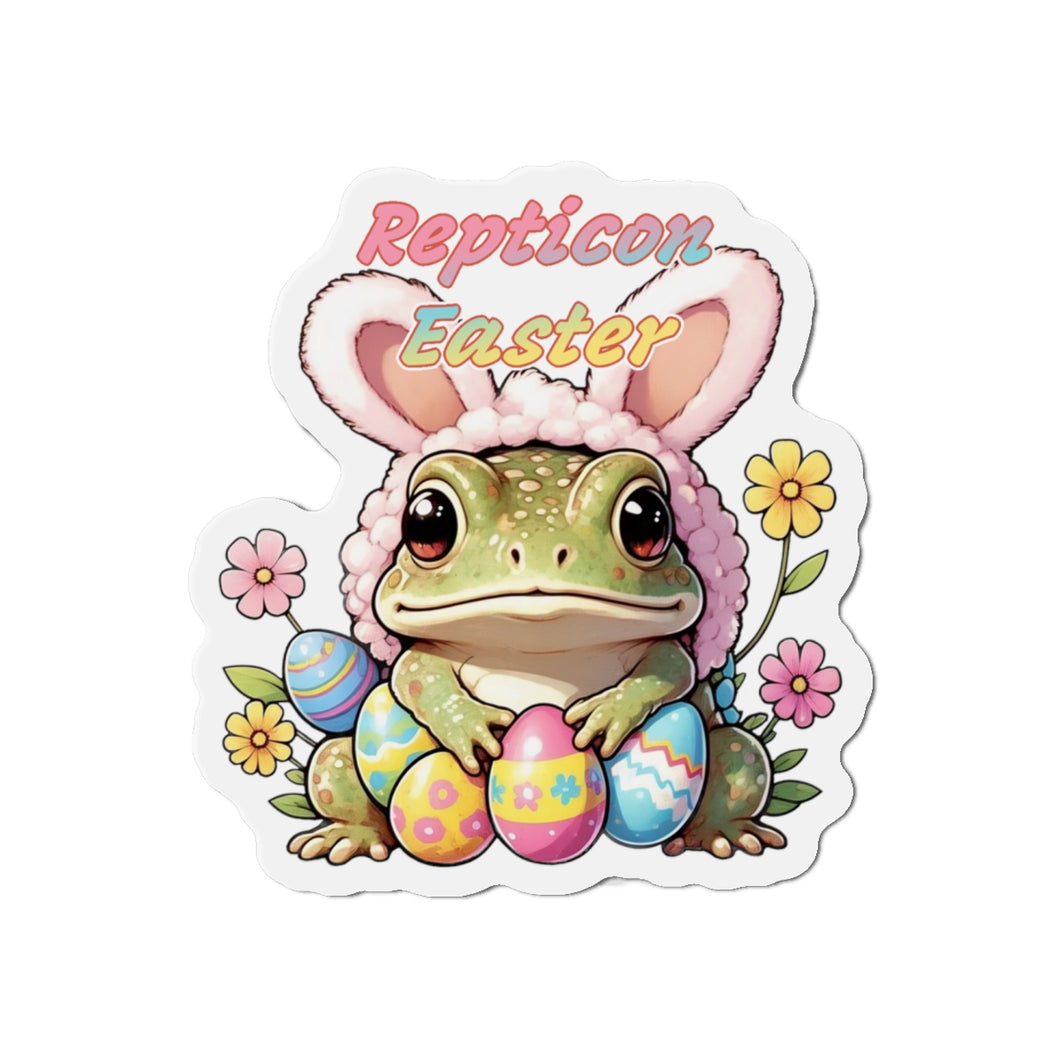 Repticon Die-Cut Magnets w/ Easter Frog