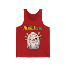 Load image into Gallery viewer, Repticon Unisex Jersey Tank w/ Axolotl Ghost
