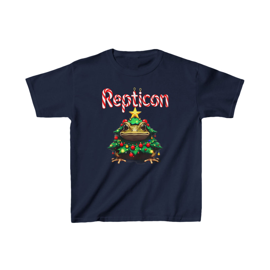 Repticon Kids Heavy Cotton™ Tee w/ Toad Christmas Tree