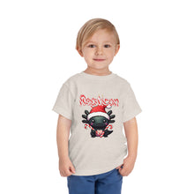 Load image into Gallery viewer, Repticon Toddler Short Sleeve Tee w/ Axolotl Santa
