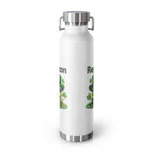 Load image into Gallery viewer, Repticon Copper Vacuum Insulated Bottle, 22oz w/ Frog
