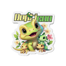 Load image into Gallery viewer, Repticon Die-Cut Magnets w/ Lizards
