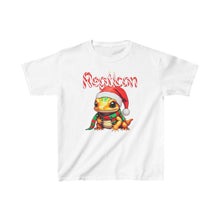 Load image into Gallery viewer, Repticon Kids Heavy Cotton™ Tee w/ Amphibian Santa
