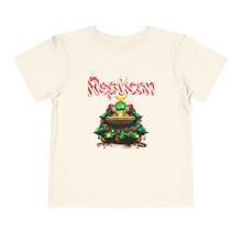 Load image into Gallery viewer, Repticon Toddler Short Sleeve Tee w/ Toad Christmas Tree
