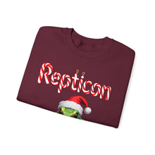 Load image into Gallery viewer, Repticon Unisex Heavy Blend™ Crewneck Sweatshirt w/ Lizard Santa
