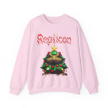Load image into Gallery viewer, Repticon Unisex Heavy Blend™ Crewneck Sweatshirt w/ Toad Christmas Tree
