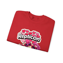 Load image into Gallery viewer, Repticon Unisex Heavy Blend™ Crewneck Sweatshirt w/ Valentine Toads
