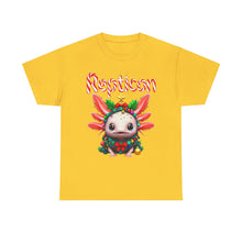 Load image into Gallery viewer, Repticon Unisex Heavy Cotton Tee w/ Axolotl Christmas Tree
